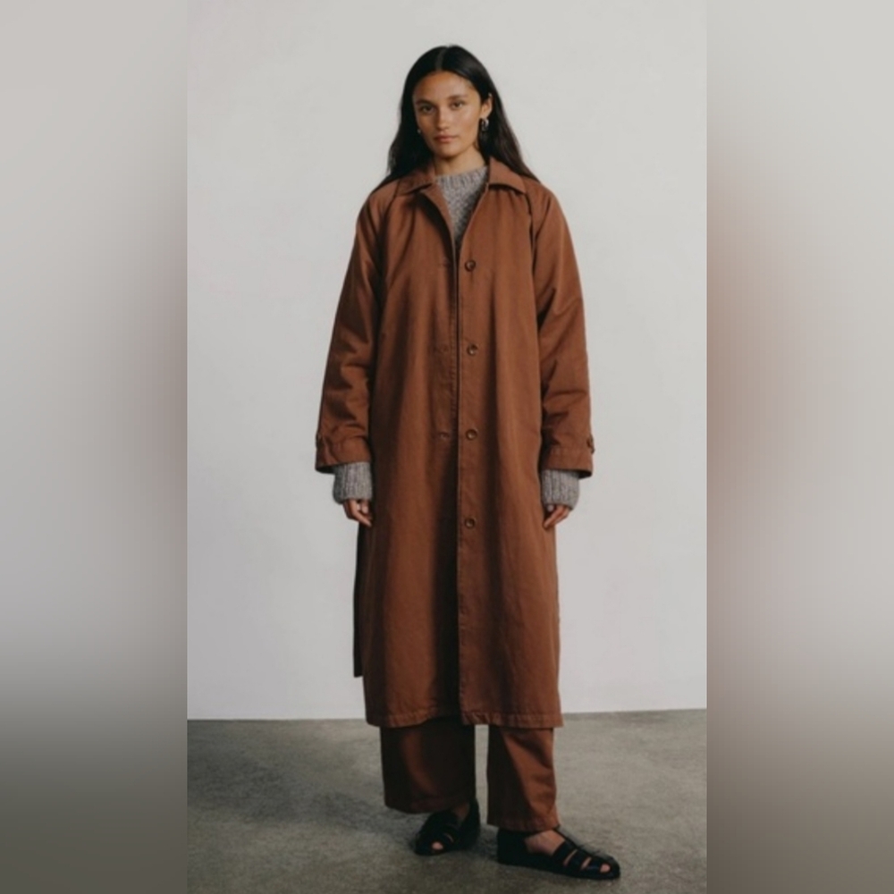 SOLD// Ozma Of California Oversized Trench